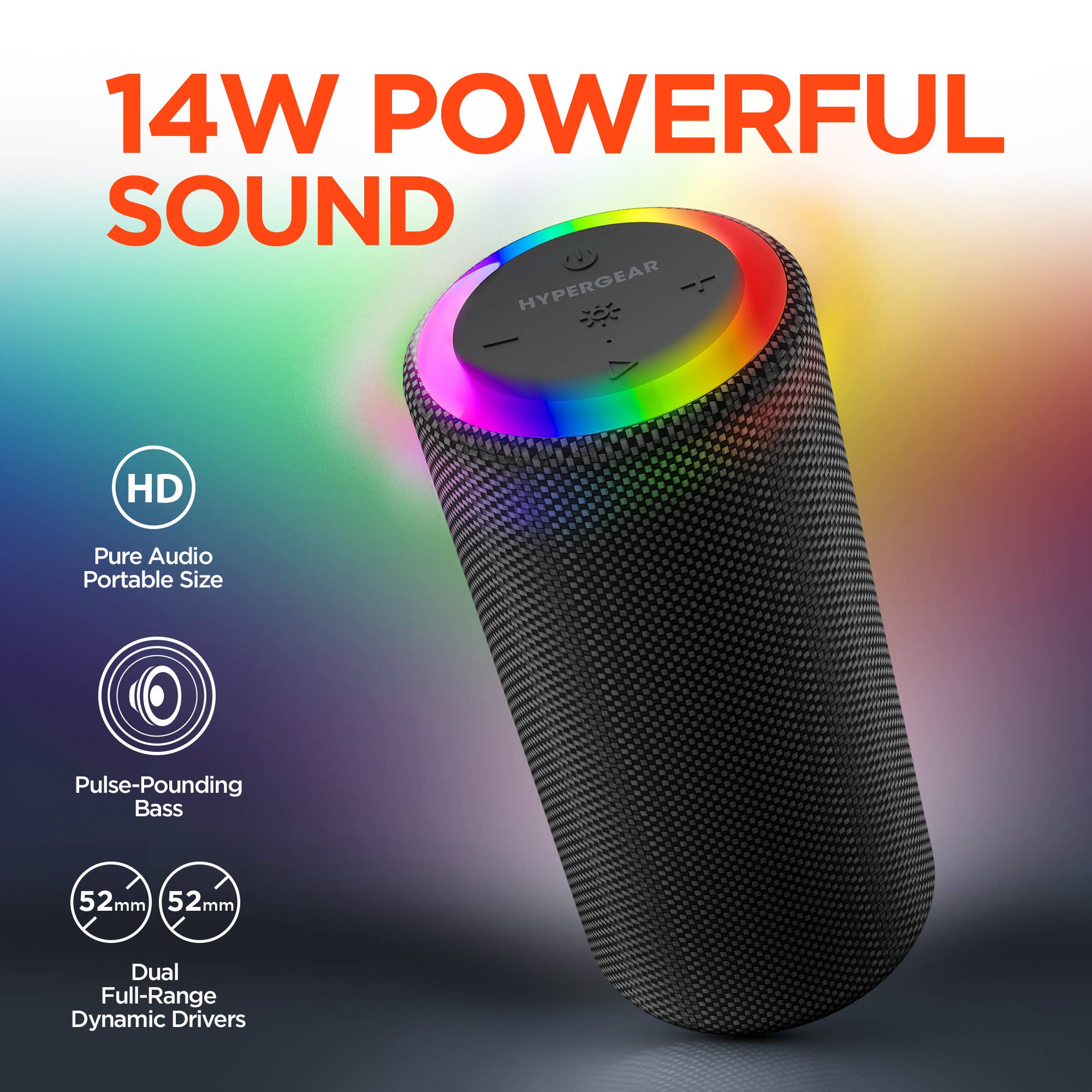 Halo XL Waterproof LED Wireless Speaker