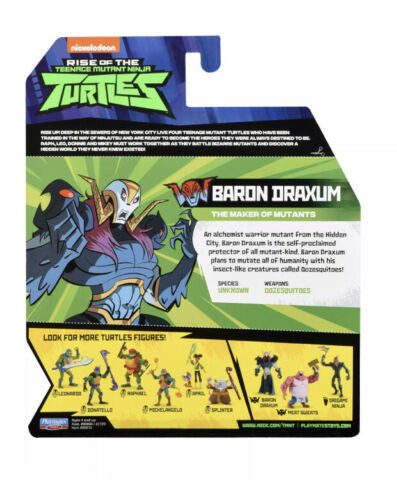 Baron Draxum (The Maker of Mutants) Playmates Rise of the TMNT