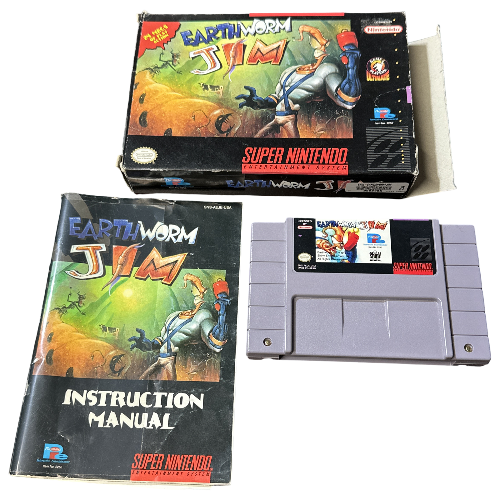 Earthworm Jim - Super Nintendo
