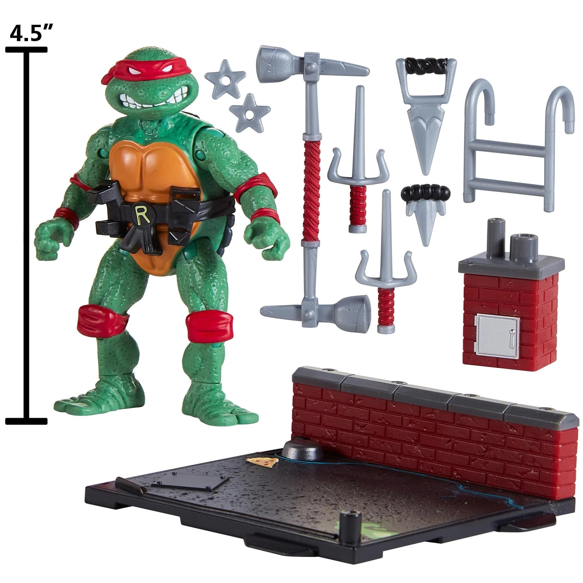 New Teenage Mutant Ninja Turtles Raphael 1988 Remastered Figure 40 of Years TMNT