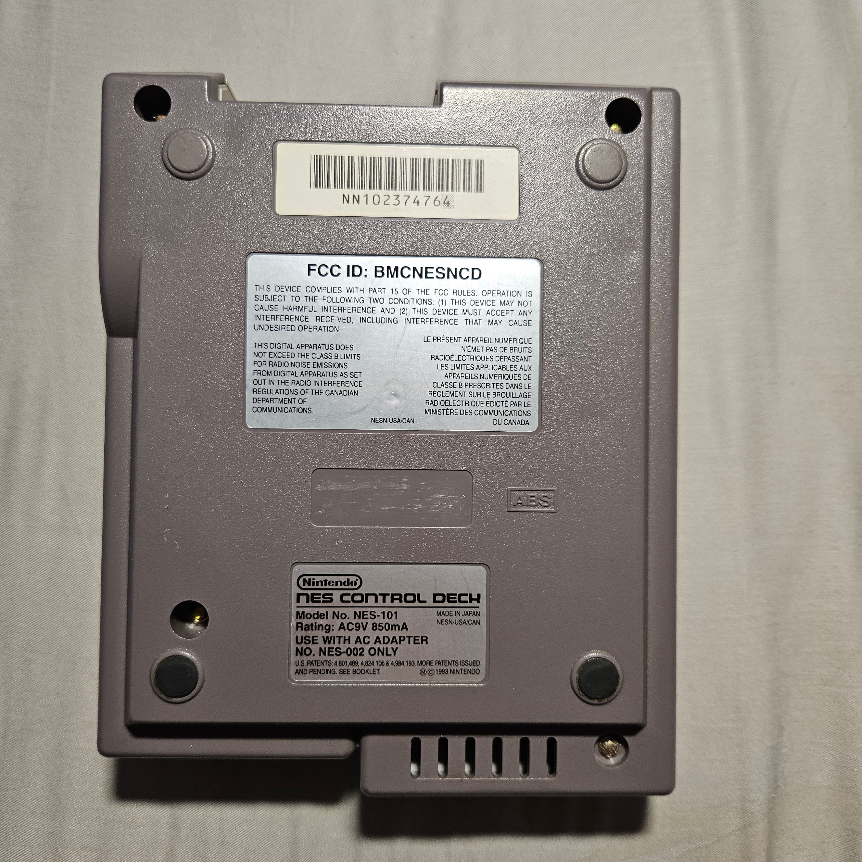 NES-101 Top Loader