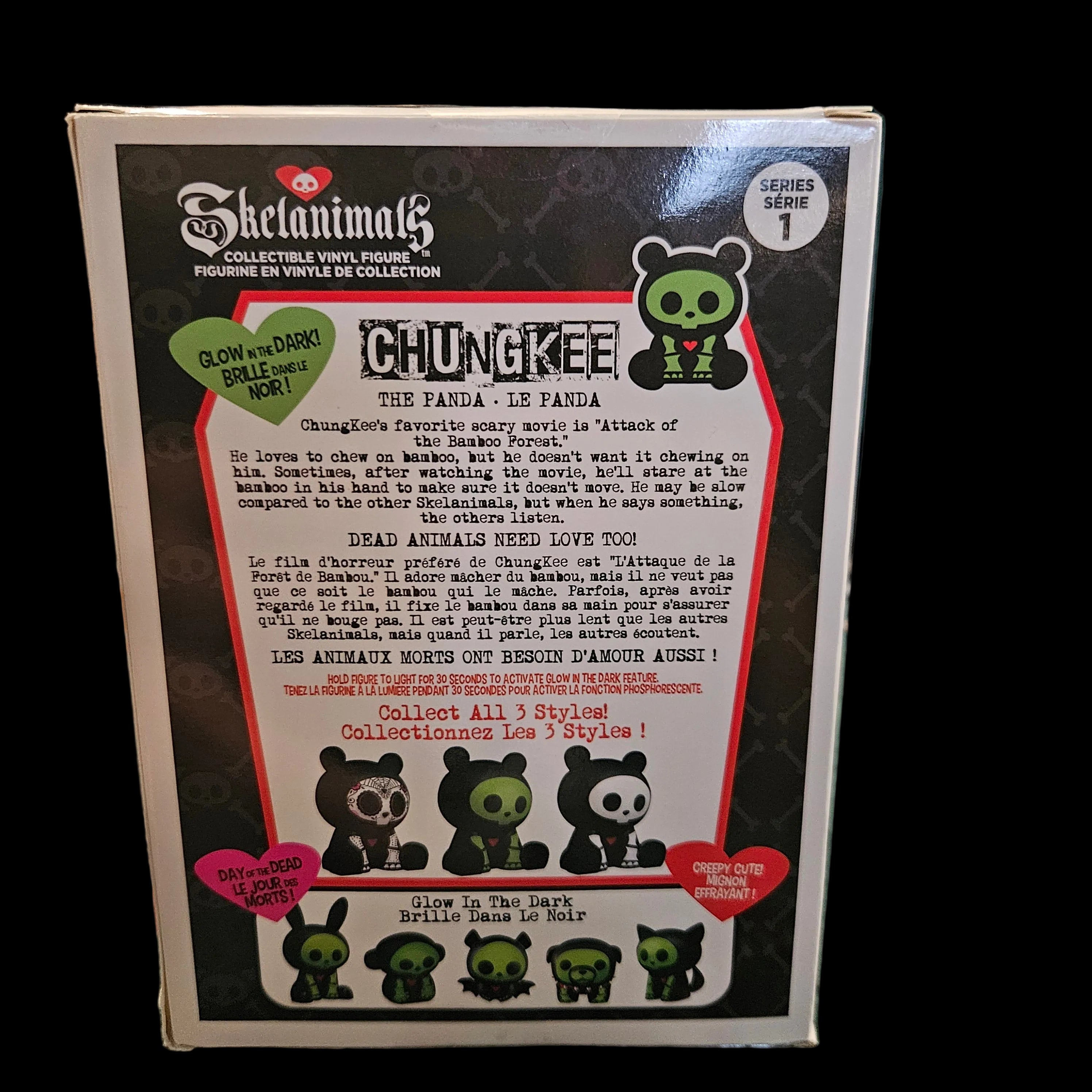 Chungkee Skelanimals GID Day of the Dead Edition
