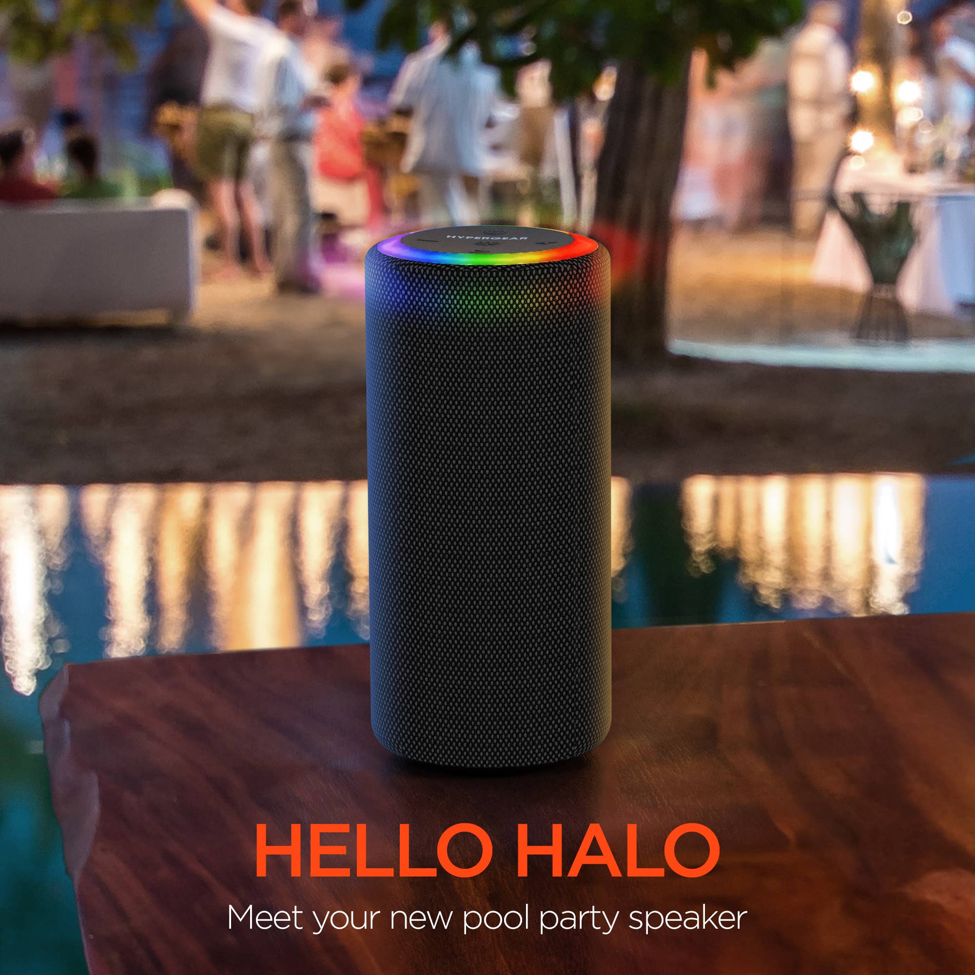 Halo XL Waterproof LED Wireless Speaker