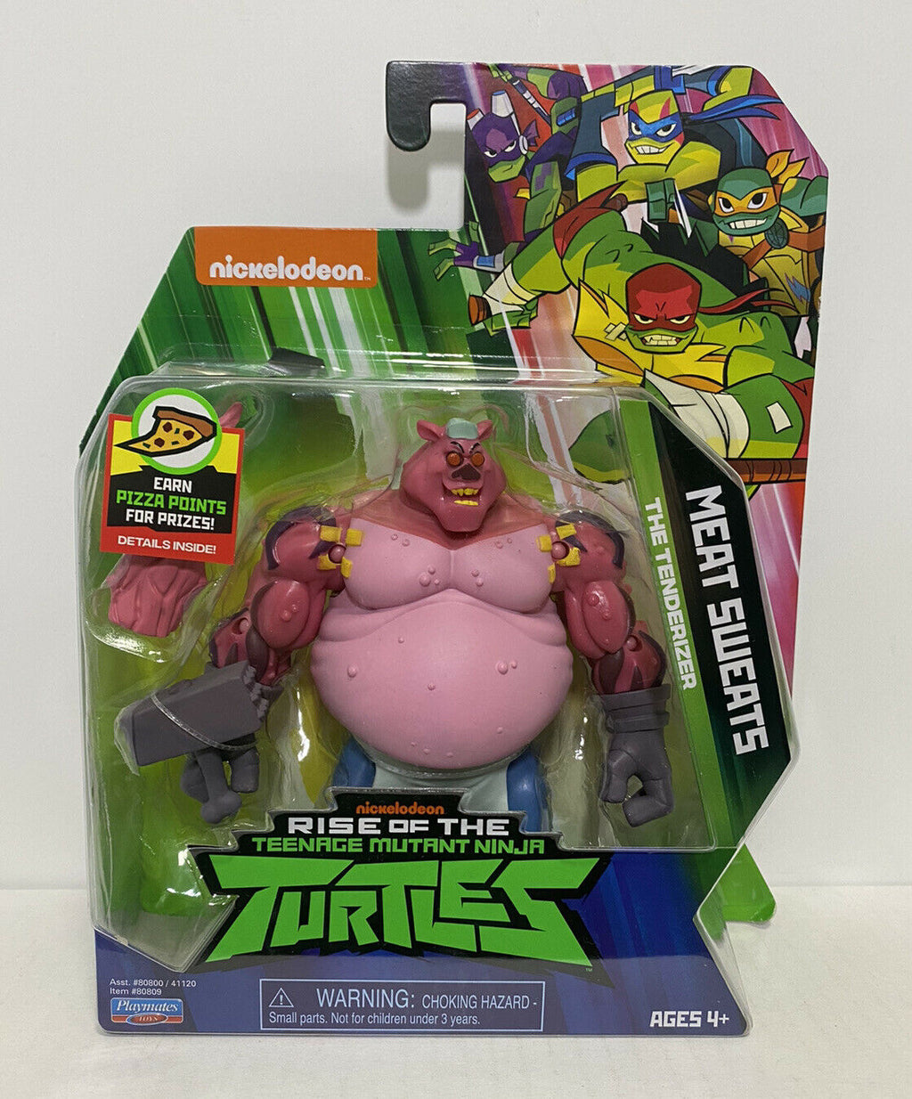 Rise of the TMNT Meat Sweats Playmates