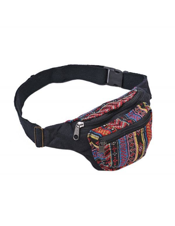 Jacquard Tribal Pattern Boho Hippie Bohemian Fanny Pack
