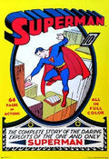 Superman 24x36 Complete Story Poster: Individually Rolled & Labeled
