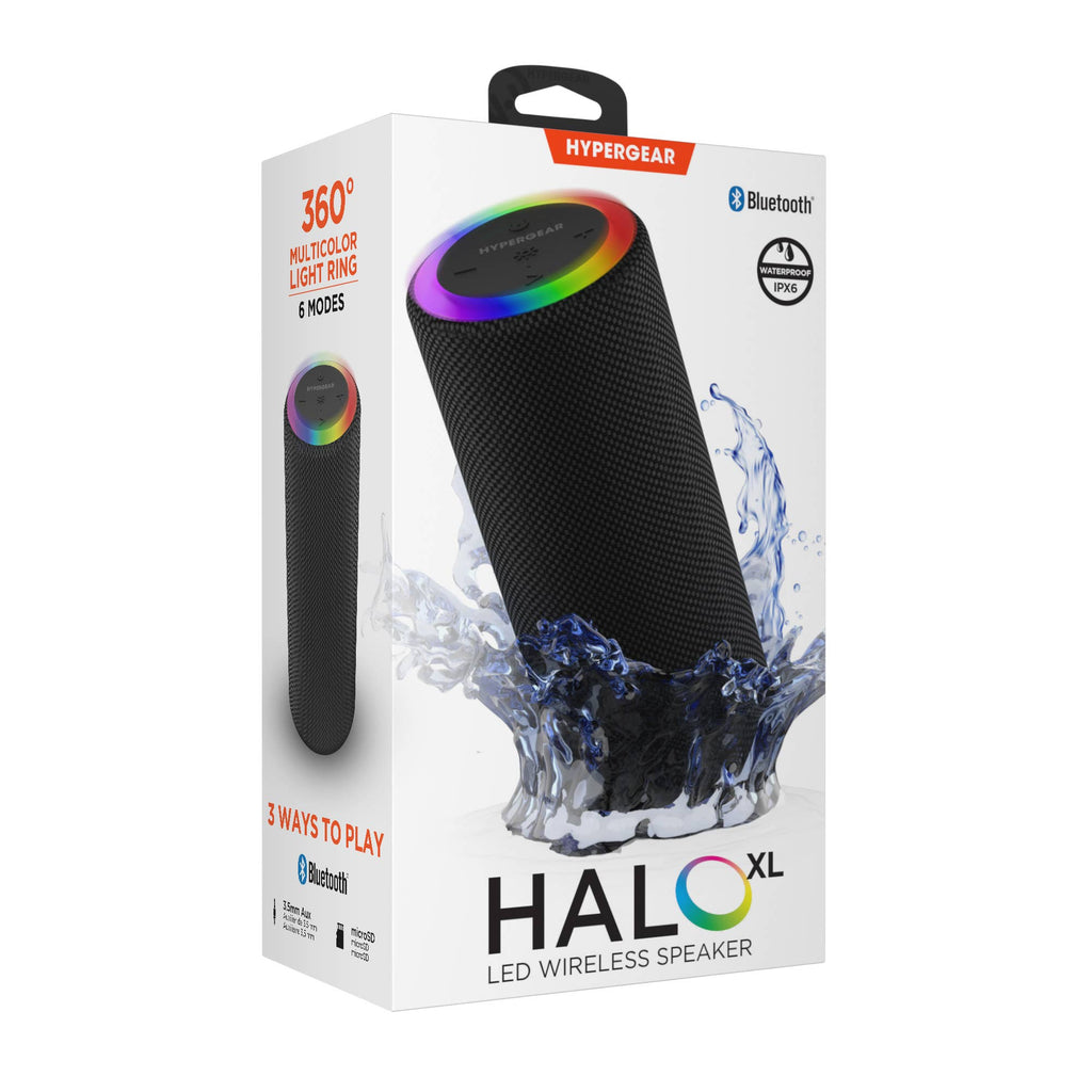 Halo XL Waterproof LED Wireless Speaker