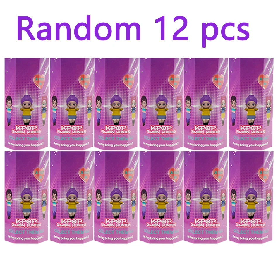2025 Hot selling K pop Demon Hunters Blind Box Series Anime Figures Ornaments Dolls Fans Children Birthday Gift Random Blind Box