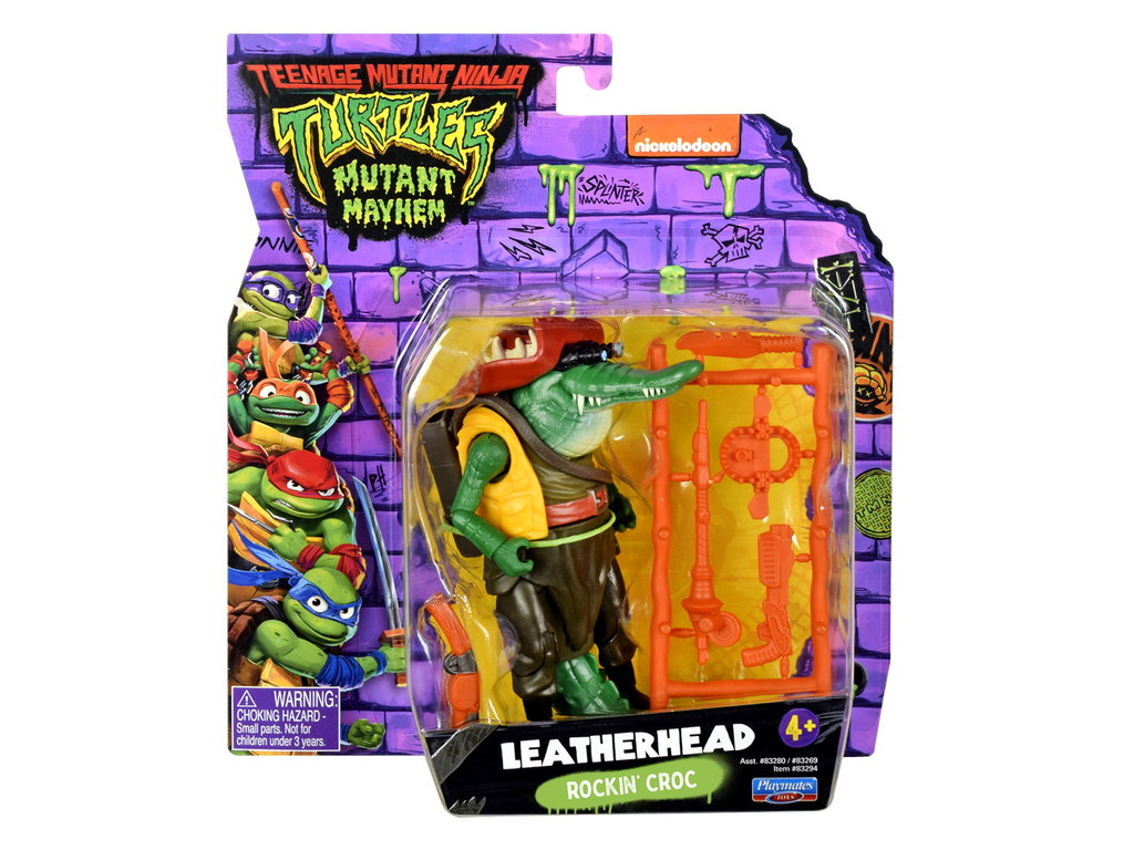 Leatherhead TMNT Mutant Mayhem Playmates