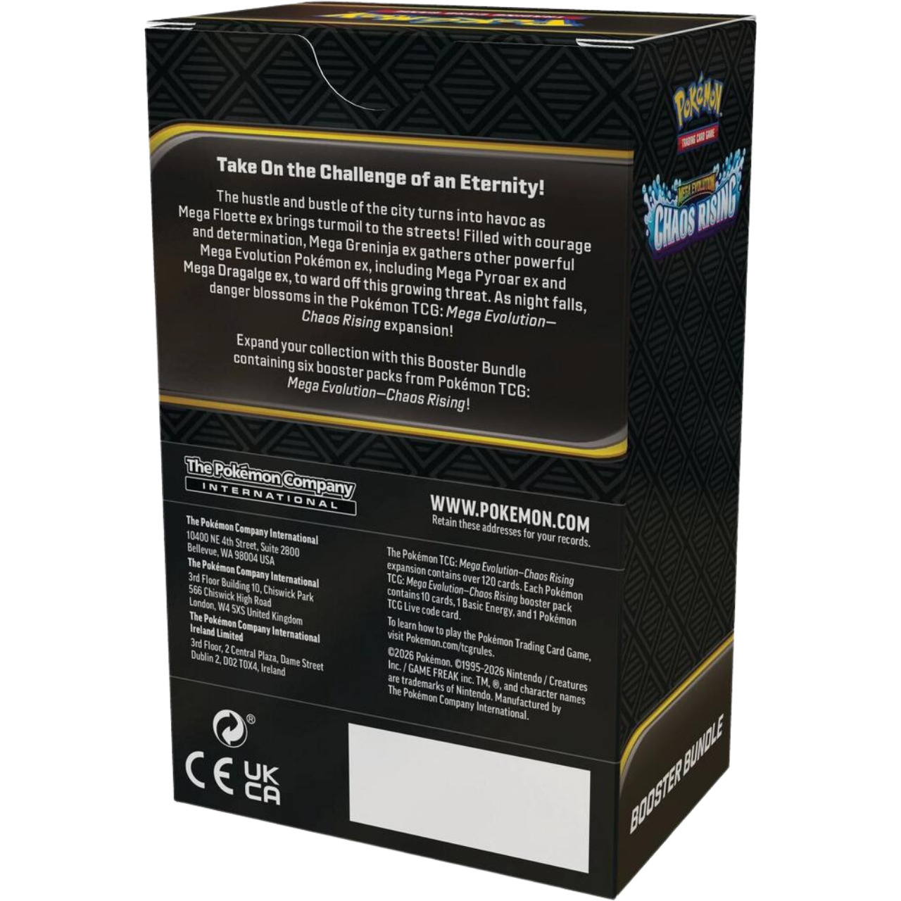 Pokemon Mega Evolution - Chaos Rising Booster Bundle