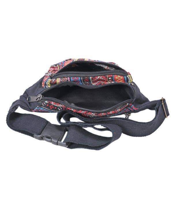 Jacquard Tribal Pattern Boho Hippie Bohemian Fanny Pack