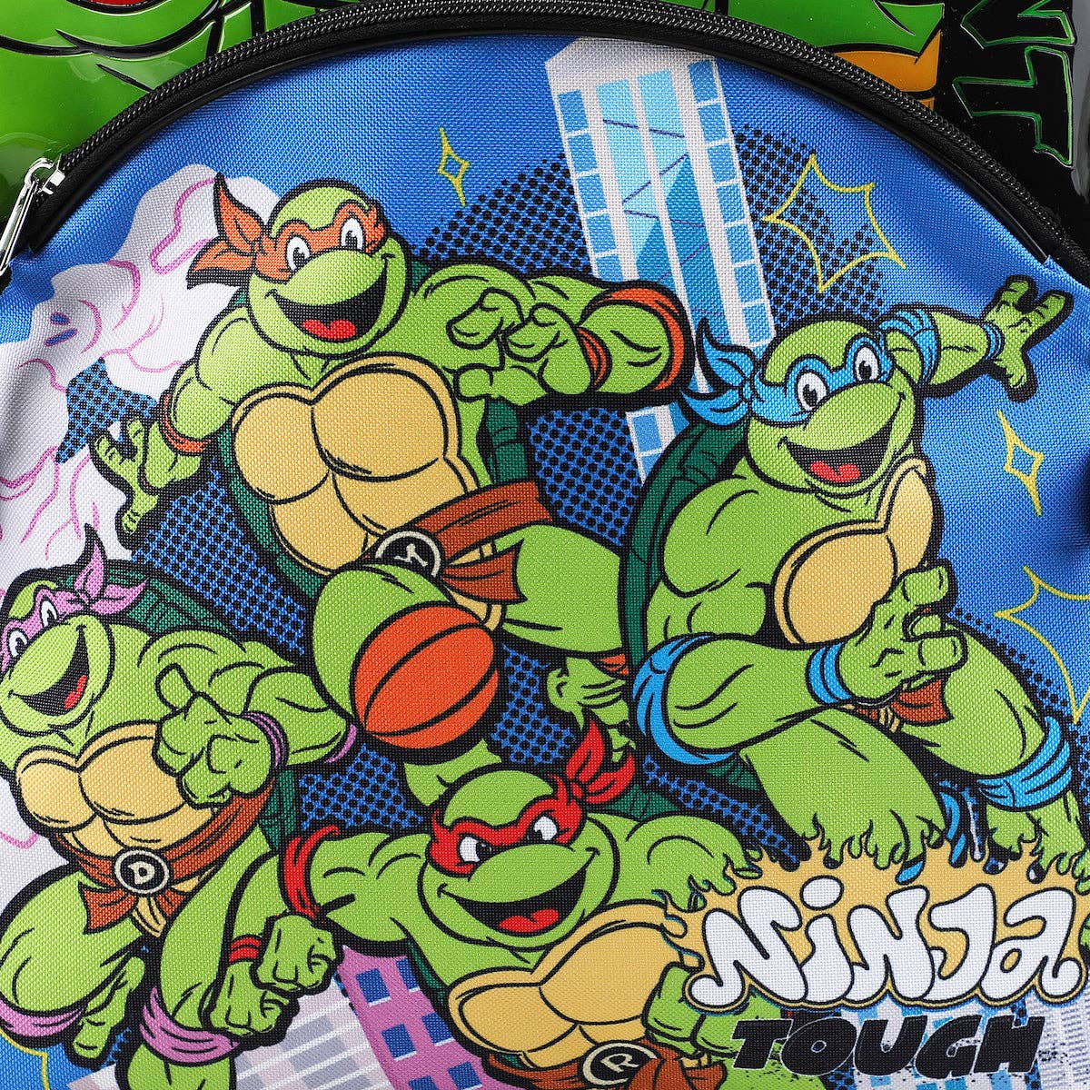 TMNT Classic 5-Piece 16" Backpack And Lunch Set For School & Travel