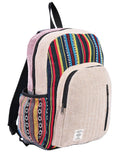 Hippie Boho Hemp Cotton Daypack Backpack