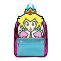 Super Mario Bros Girls Mini Backpack Featuring Princess Peach Travel Picnic Hiking Leisure