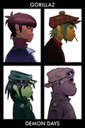 Gorillaz 24x36 Poster Demon Days: Individually Rolled & Labeled