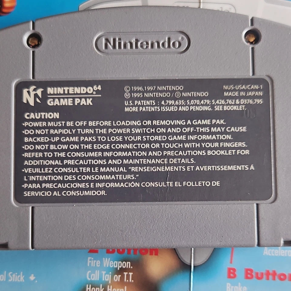 Diddy Kong Racing Nintendo 64 CIB! Excellent Condition!
