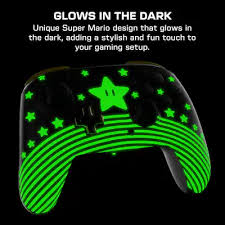 Turtle Beach Rematch Super Mario Star Wireless Controller Glow In Dark