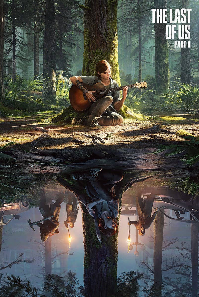The Last Of Us Part 2 Gaming Poster Size 24X36: Individually Rolled & Labeled