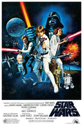 Star Wars 24x36 A New Hope: Individually Rolled & Labeled
