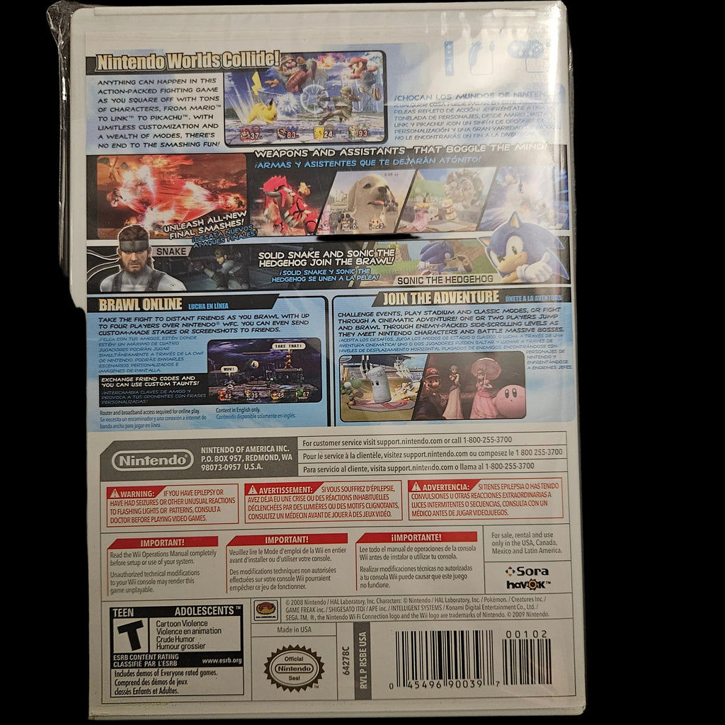 Super Smash Bros Brawl Wii