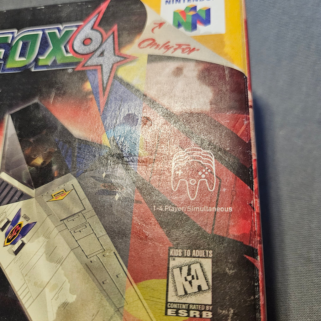Starfox 64 Nintendo 64 Game
