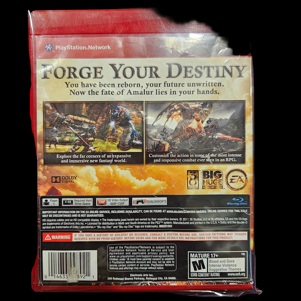 Kingdoms of Amalur Reckoning PS3