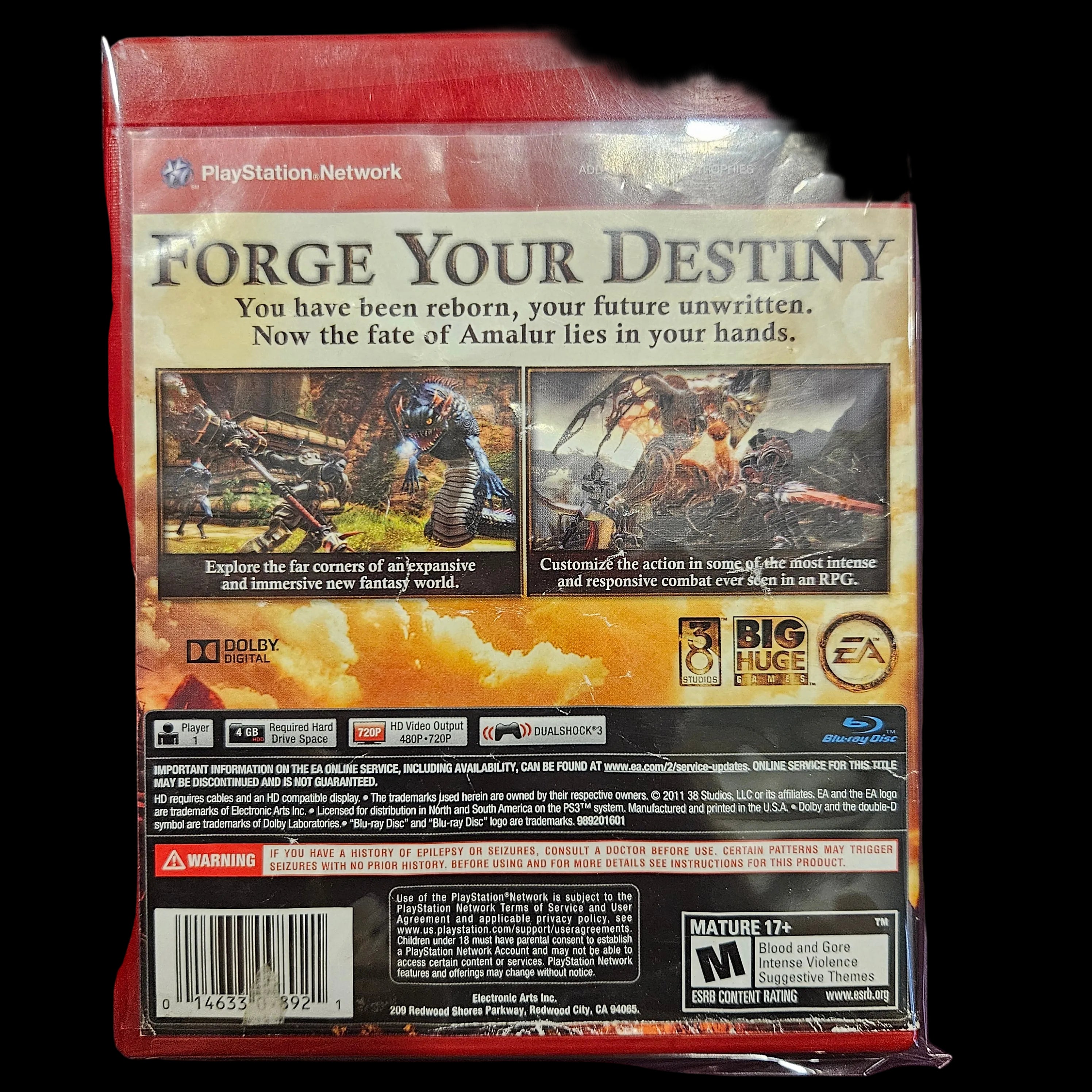 Kingdoms of Amalur Reckoning PS3