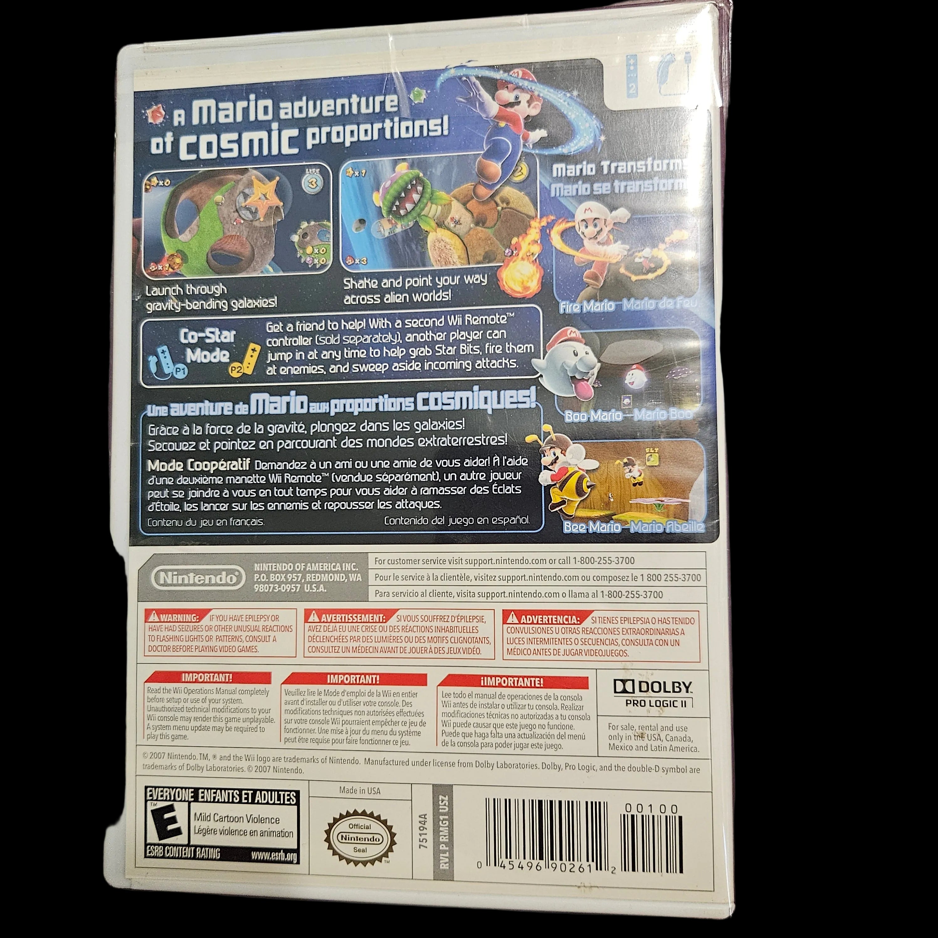 Super Mario Galaxy Wii