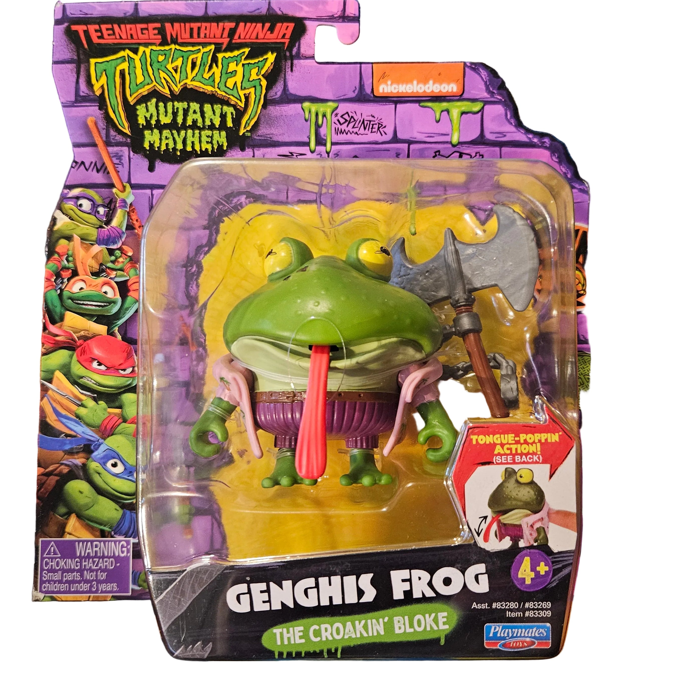 TMNT Genghis Frog (Croakin Bloke) Playmates Wave 2