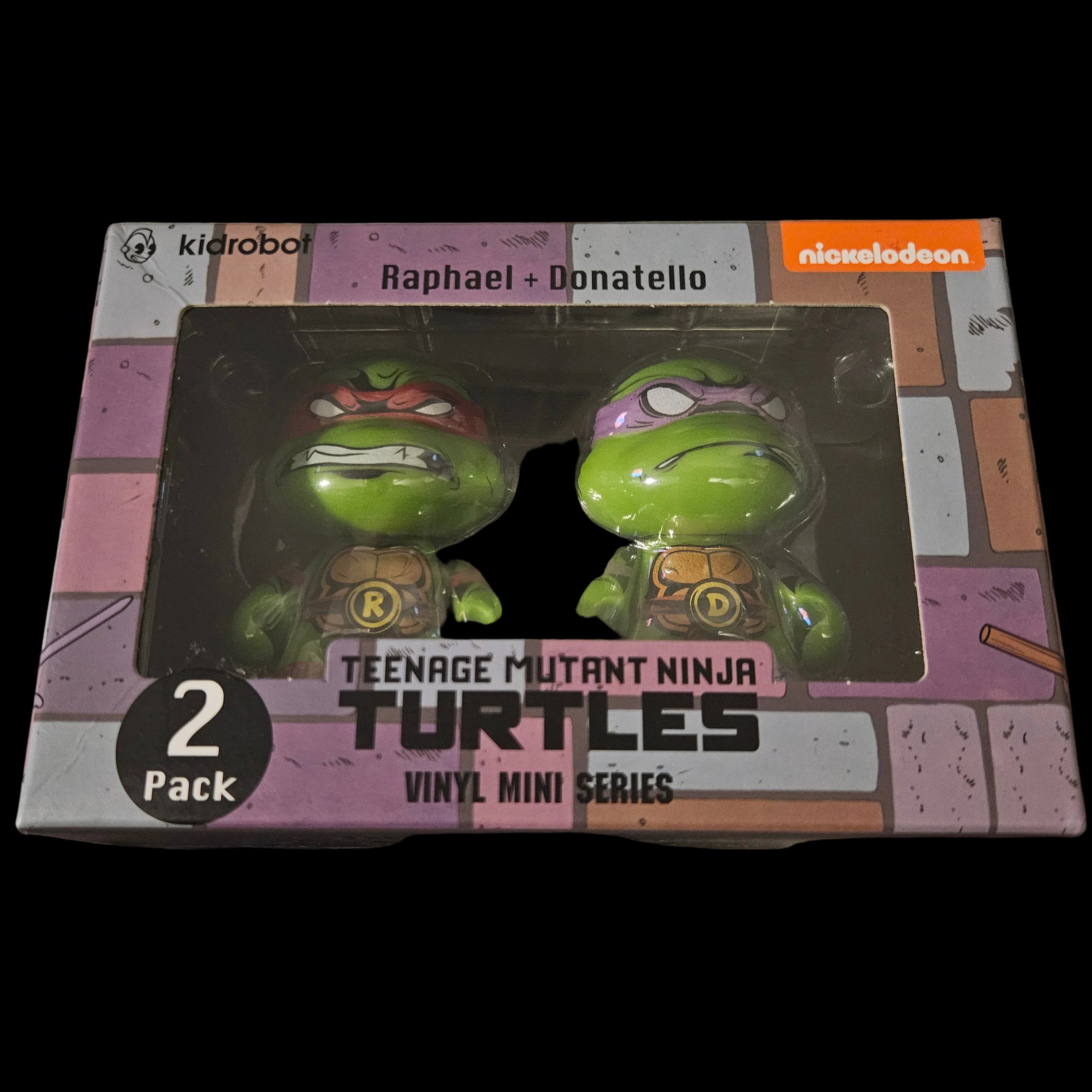 TMNT Vinyl Mini Series Raph + Donatello kidrobot