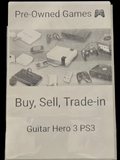 Guitar Hero III PS3