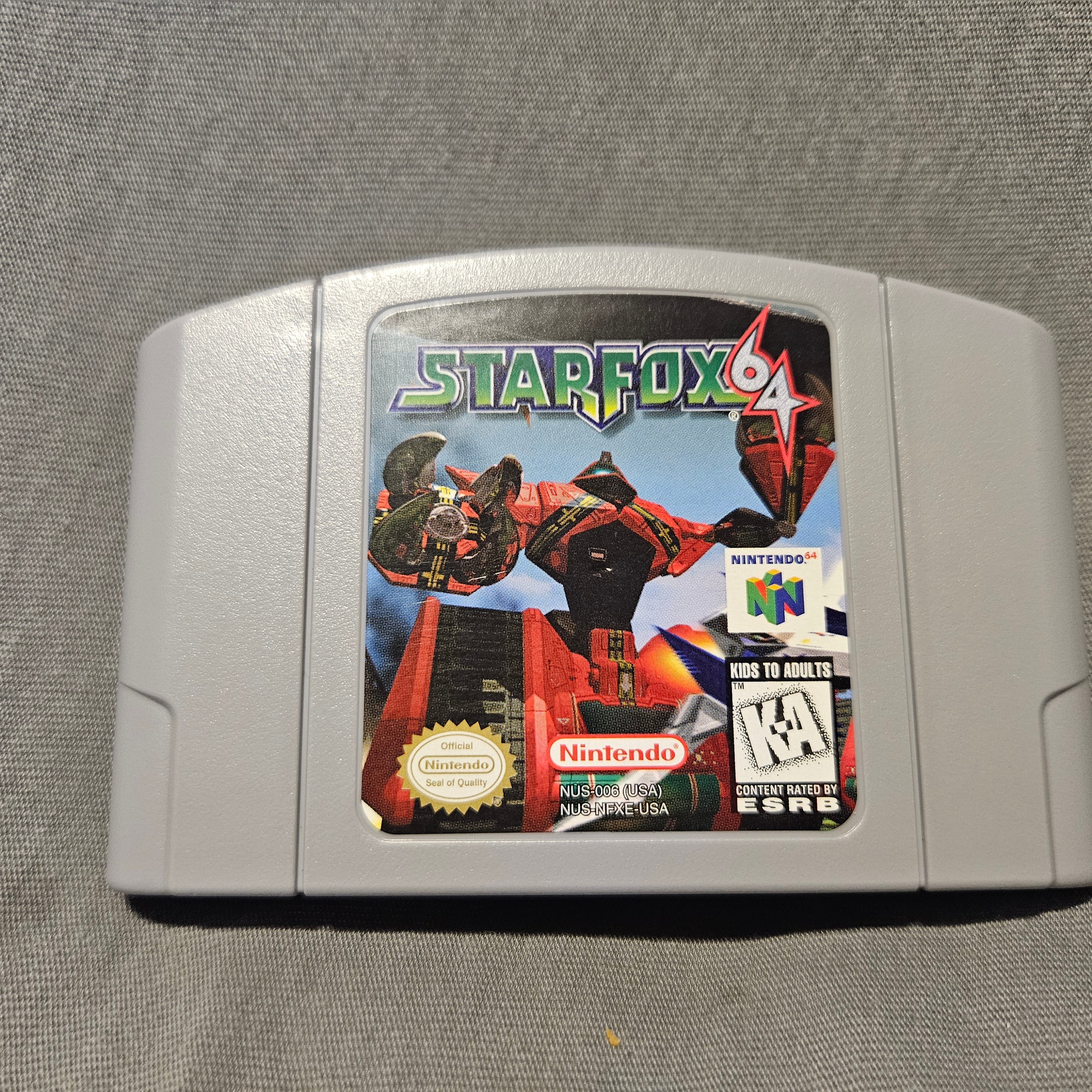 Starfox 64 Nintendo 64 Game