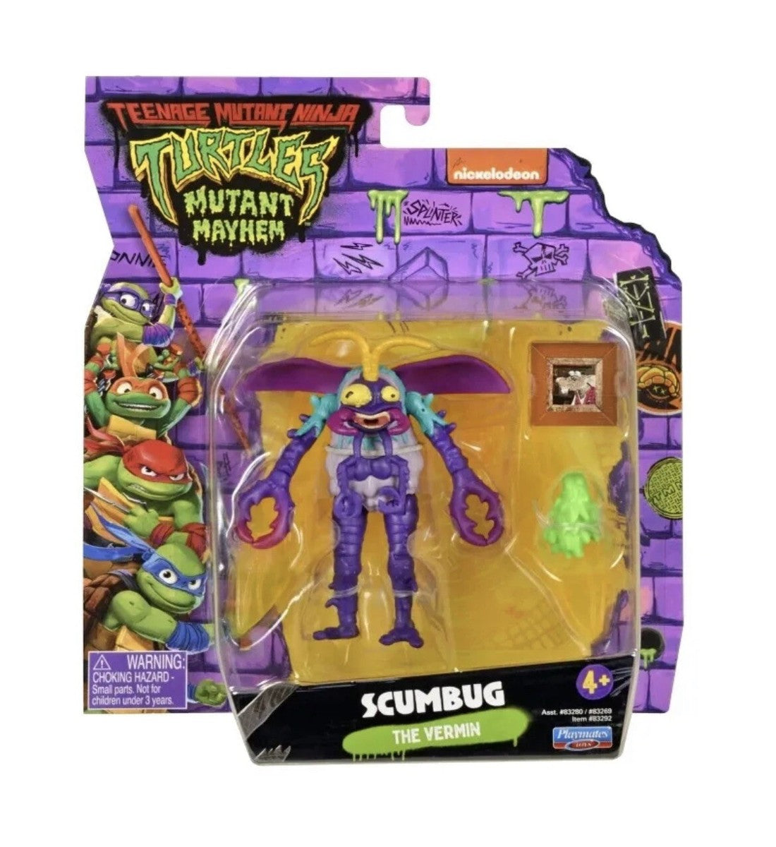 TMNT Mutant Mayhem Scumbug (The Vermin) 2023