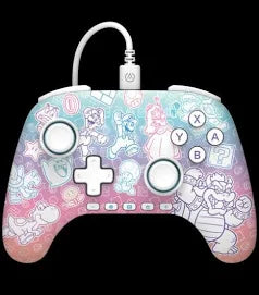 PowerA Advantage Wired Controller Super Mario Mushroom Kingdom for Switch 2/OLE…