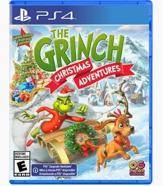 The Grinch Christmas Adventure Ps4 Holiday Edition (Post Cards Included)
