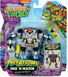Teenage Mutant Ninja Turtles Bishop In Mech  Mutations Mix N Match
